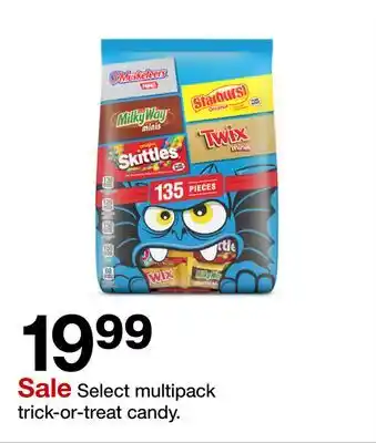Target Select multipack trick-or-treat candy offer