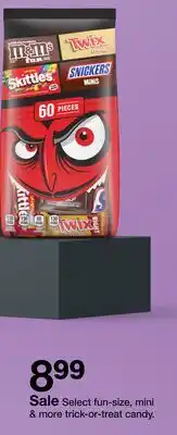Target Select fun-size, mini & more trick candy offer
