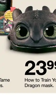 Target How to Train Your Dragon mask offer