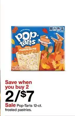 Target Pop-Tarts 12-ct. frosted pastries offer