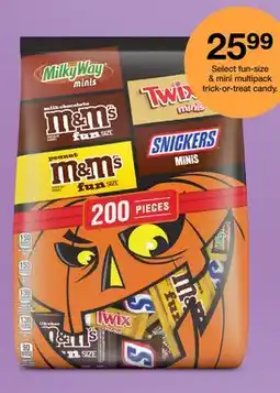 Target Select fun-size & mini multipack trick-or-treat candy offer