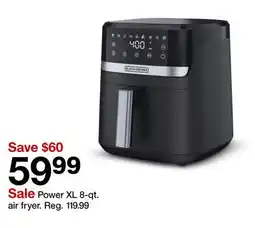 Target Power XL 8-qt. air fryer offer