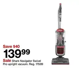 Target Shark Navigator Swivel Pro upright vacuum offer