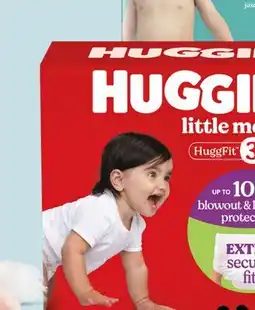 Target Huggies Little Movers HuggFit 360 64-ct. diapers offer
