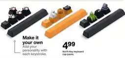 Target North Key keyboard cap packs offer