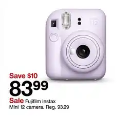 Target Fujifilm Instax Mini 12 camera offer