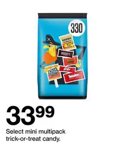 Target Select mini multipack trick-or-treat candy offer