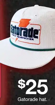 Target Gatorade hat offer