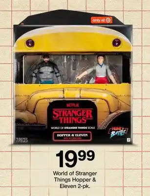 Target Stranger Things Hopper & Eleven offer