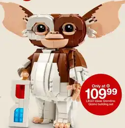Target LEGO Ideas Gremlins Gizmo building set offer