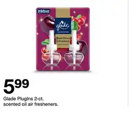 Target Glade PlugIns 2-ct. scented oil air fresheners offer