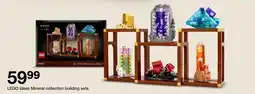 Target LEGO Ideas Mineral collection building sets offer