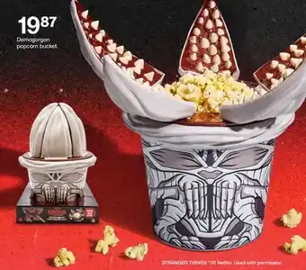 Target Demogorgon popcorn bucket offer