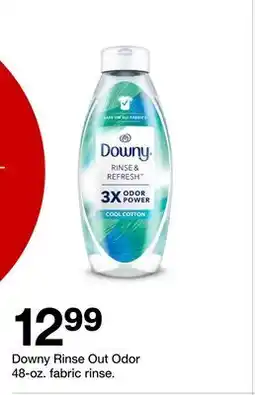 Target Downy Rinse Out Odor 48-oz. fabric rinse offer