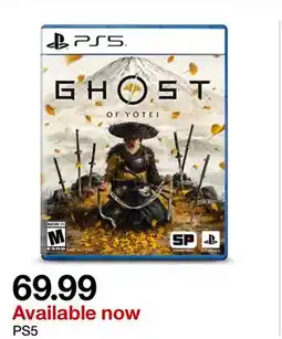 Target PS5 Ghost of Yotei offer