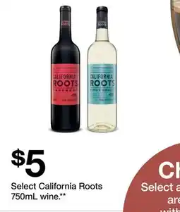 Target Select California Roots 750mL wine offer