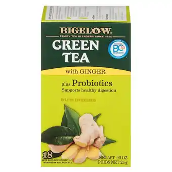 Walgreens Green Tea with Ginger Plus Probiotics offer
