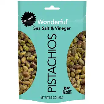 Walgreens Pistachios No Shell Sea Salt & Vinegar offer