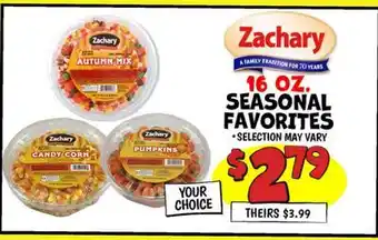 Ollie's SEASONAL FAVORITES offer