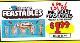 Ollie's MR. BEAST FEASTABLES offer