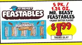 Ollie's MR. BEAST FEASTABLES offer
