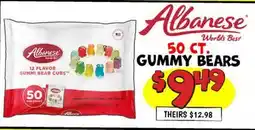 Ollie's GUMMY BEARS offer
