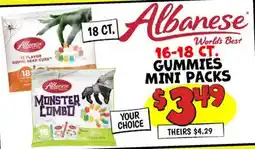 Ollie's GUMMIES MINI PACKS offer