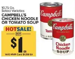 Food Lion Campbell's chicken noodle or tomato soup offer