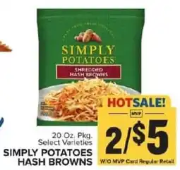 Food Lion Simply potatoes hash browns offer