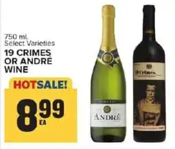 Food Lion 19 crimes or andré wine offer