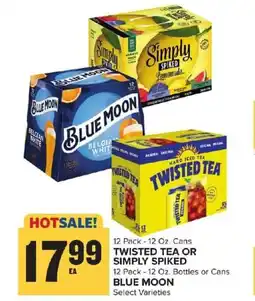 Food Lion Twisted tea or simply spiked offer
