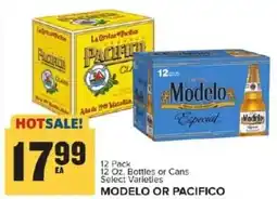 Food Lion Modelo or pacifico offer