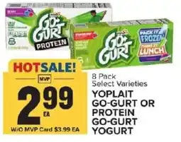 Food Lion Yoplait go-gurt or protein go-gurt yogurt offer