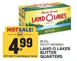 Food Lion Land o lakes butter quarters offer