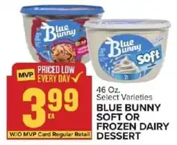 Food Lion Blue bunny soft or frozen dairy dessert offer