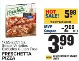 Food Lion Freschetta pizza offer