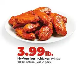 Hy-Vee Hy-Vee fresh chicken wings offer