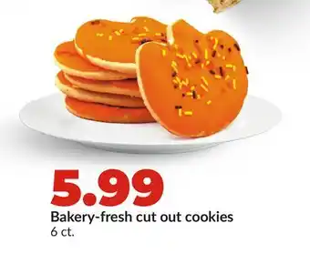 Hy-Vee Bakery fresh cut out cookies offer