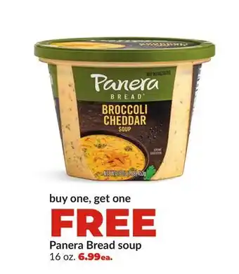 Hy-Vee Panera Bread soup offer