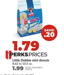 Hy-Vee Little Debbie mini donuts offer