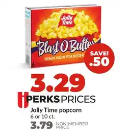 Hy-Vee Jolly Time popcorn offer