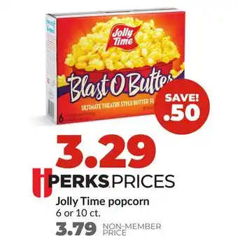 Hy-Vee Jolly Time popcorn offer