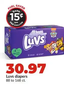 Hy-Vee Luvs diapers offer