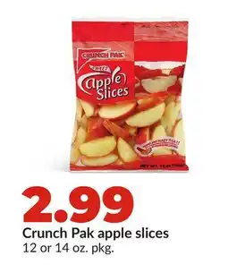 Hy-Vee Crunch Pak apple slices offer