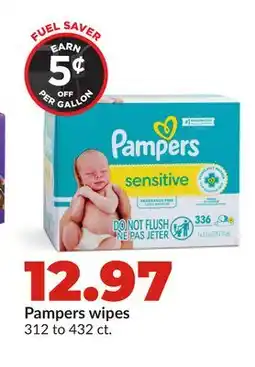 Hy-Vee Pampers wipes offer