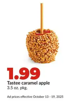 Hy-Vee Tastee caramel apple offer