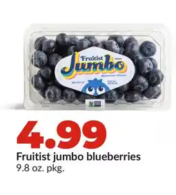 Hy-Vee Fruitist jumbo blueberries offer
