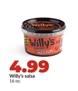 Hy-Vee Willy's salsa offer