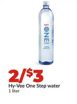 Hy-Vee Hy-Vee One Step water offer