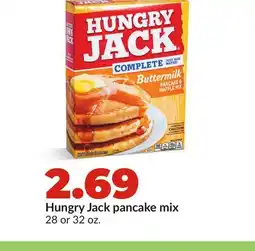 Hy-Vee Hungry Jack pancake mix offer